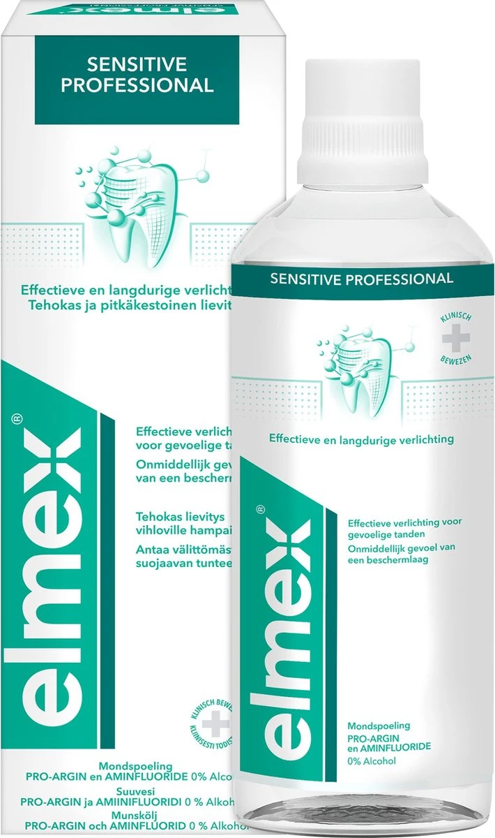 Elmex Mondwater Sensitive Professional - 3 X 400 Ml - Voordeelverpakking - Afbeelding 6