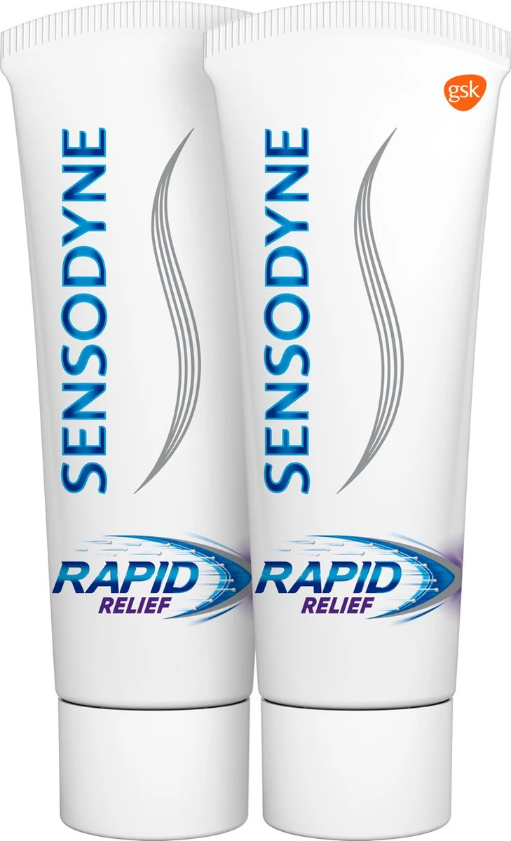 Sensodyne Rapid Relief - 2 X 75 ML- Tandpasta - Afbeelding 5