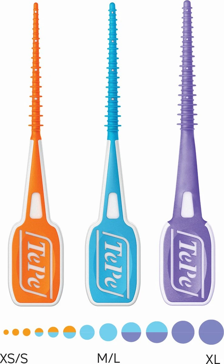 TePe EasyPick Blauw Maat M/L – 60 Stuks - Afbeelding 3