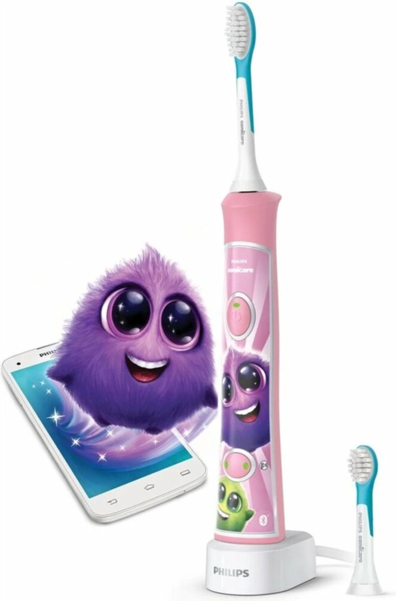 Philips Sonicare For Kids HX6352/42 - Elektrische Tandenborstel - Roze - Afbeelding 10