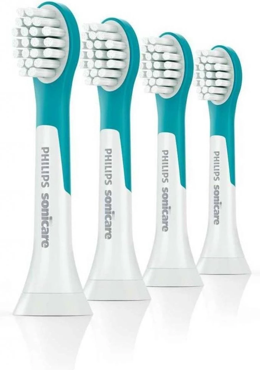 Philips Sonicare For Kids HX6034/33 - Opzetborstel 4 Stuk(s) - Turkoois - Afbeelding 2