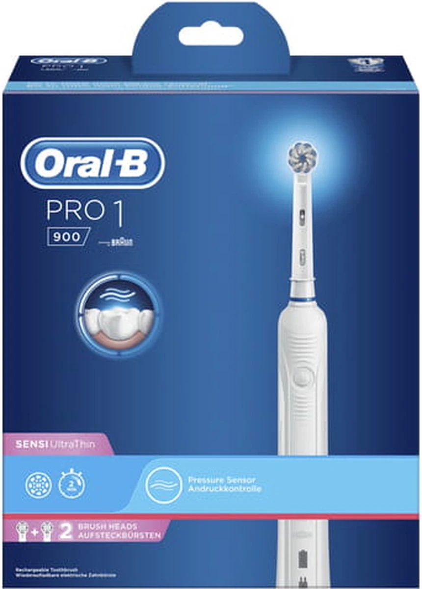 Oral B Oral-B Pro 900 - Elektrische Tandenborstel - Wit - Afbeelding 7