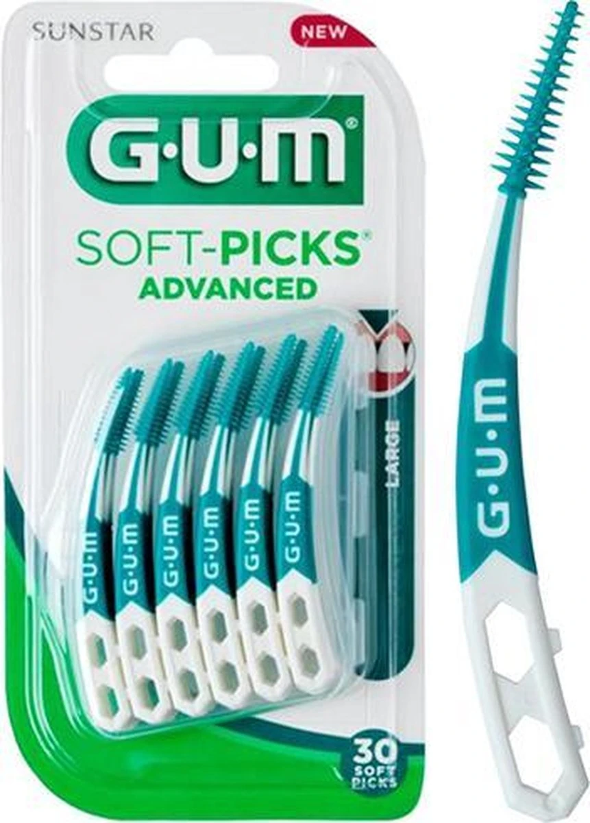 GUM® Gum Advanced Large 30 Stuks - Afbeelding 10