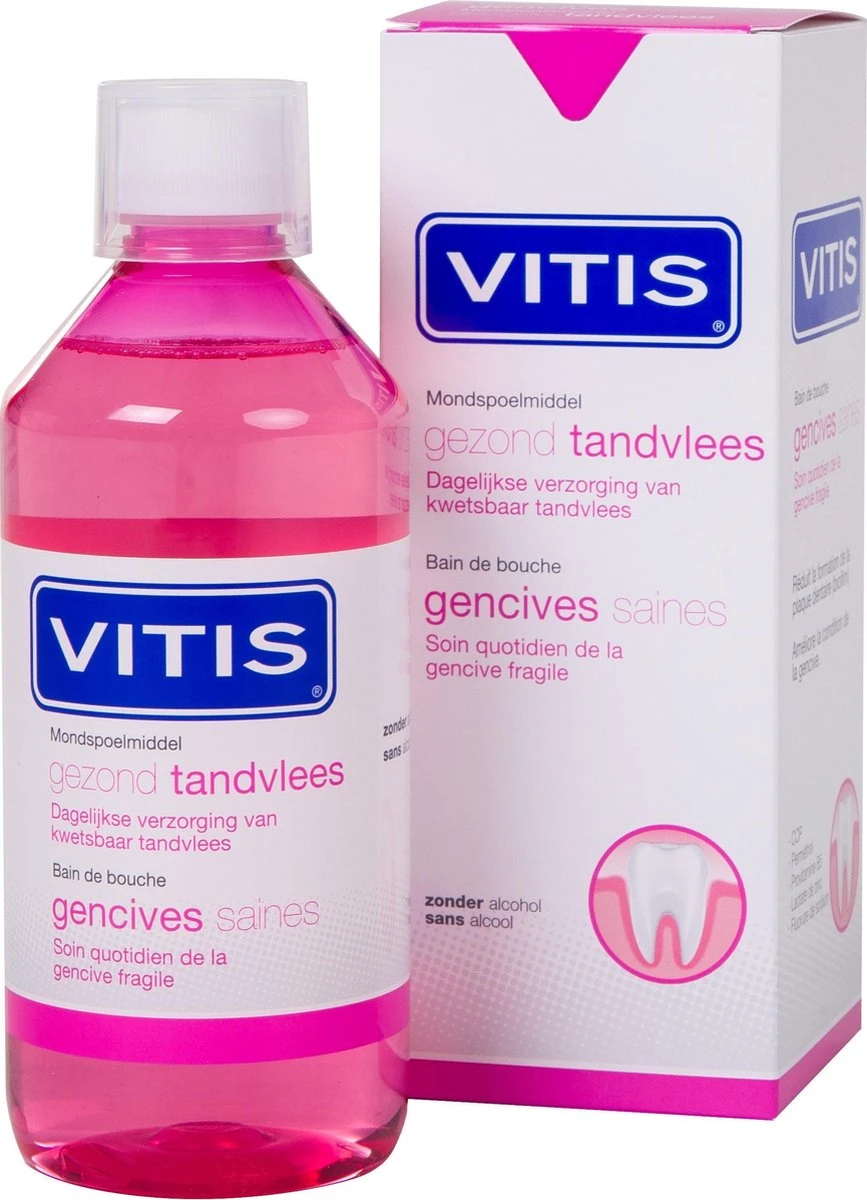 Vitis Mondwater - 500 Ml - Afbeelding 4