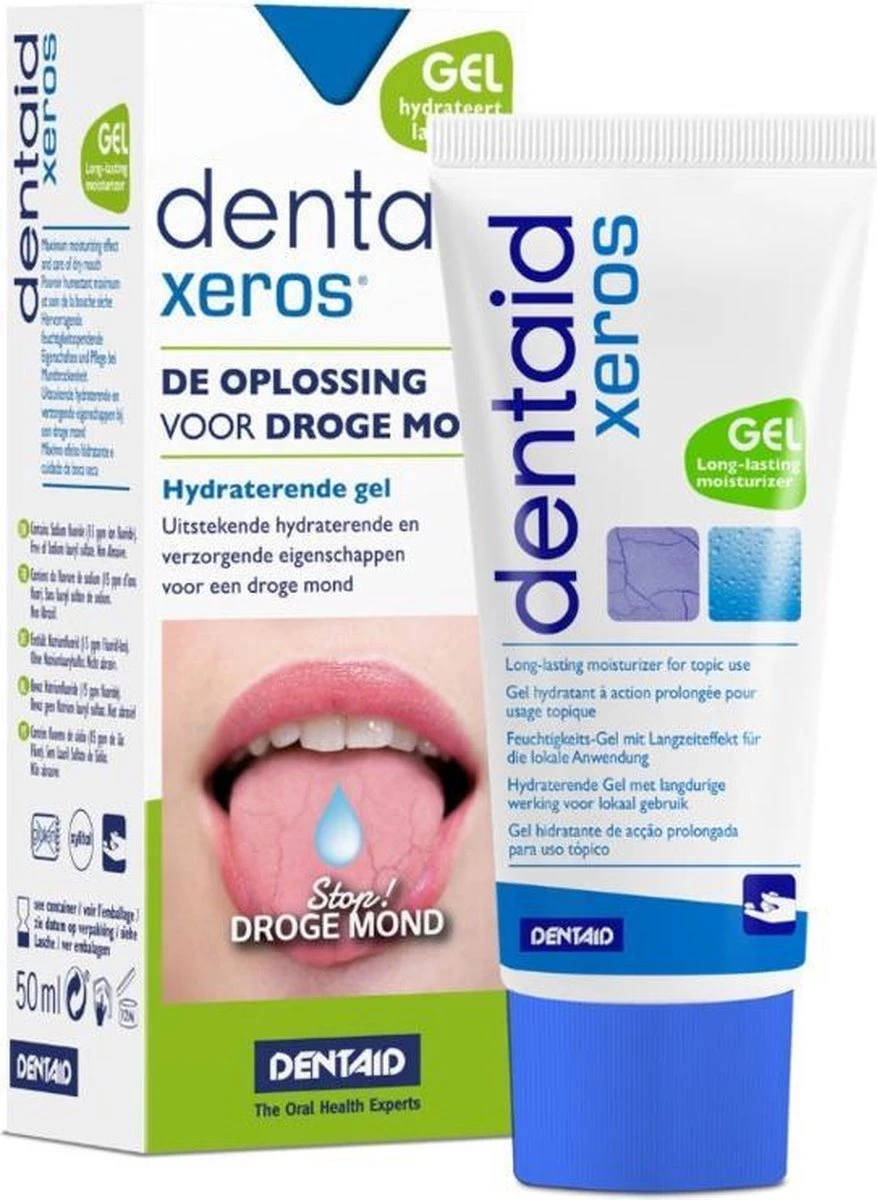 Dentaid Xeros Gel - 50 Ml - Compenseert Het Gebrek Aan Speeksel