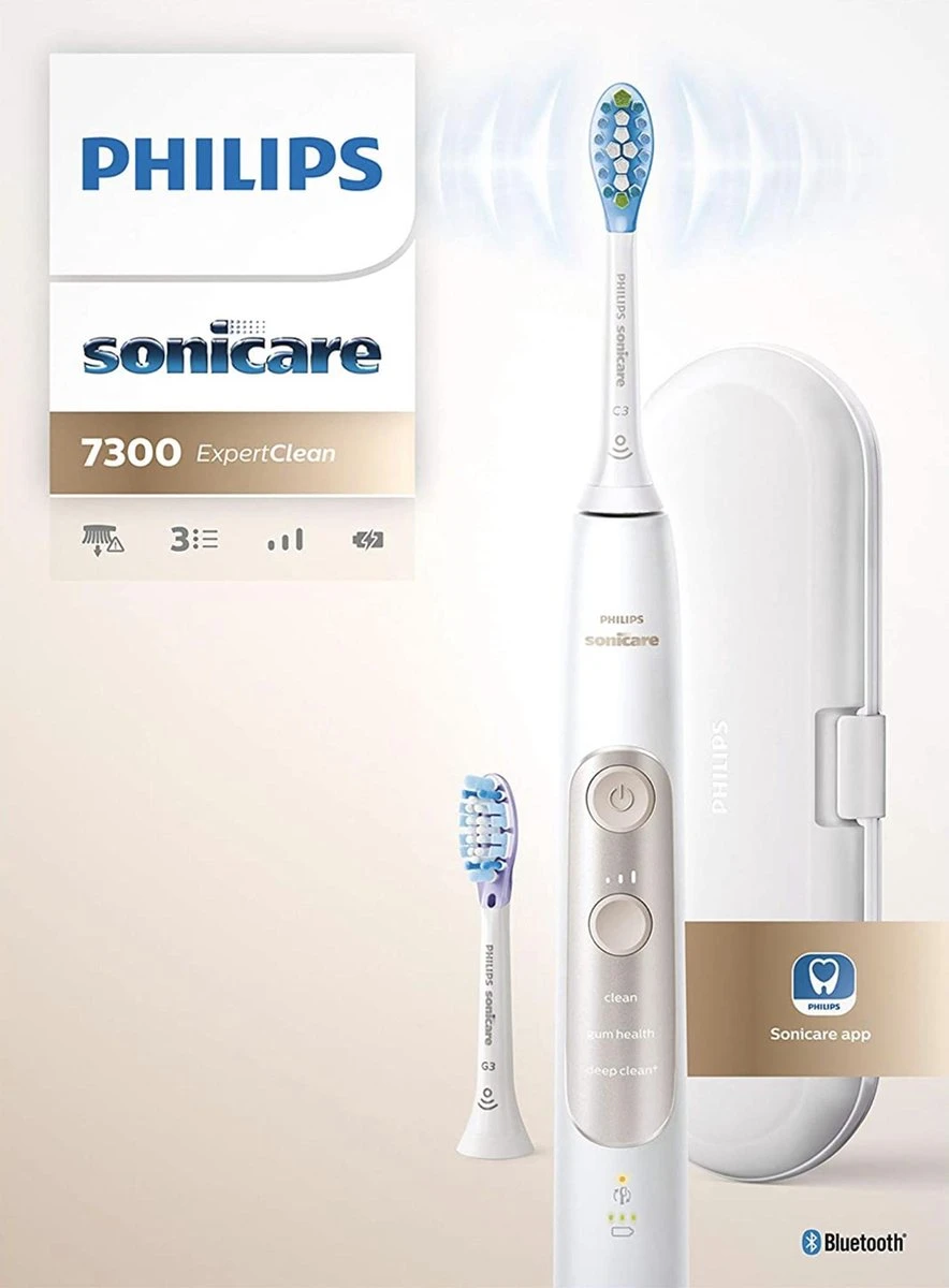 Philips Sonicare ExpertClean HX9601/03 - Elektrische Sonische Tandenborstel Met App - Afbeelding 5