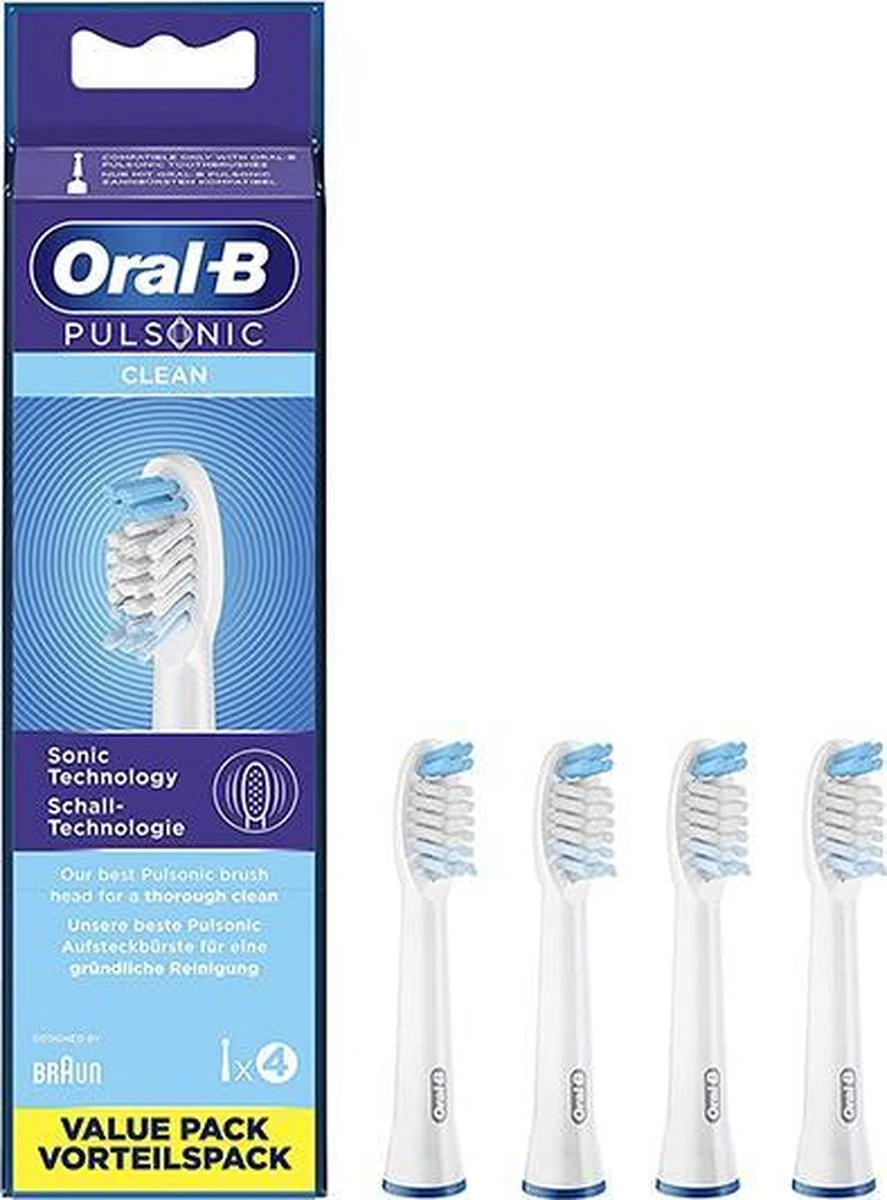 Oral B Oral-B Pulsonic SR32-4 - Opzetborstels - 4 Stuks - Wit - Afbeelding 5