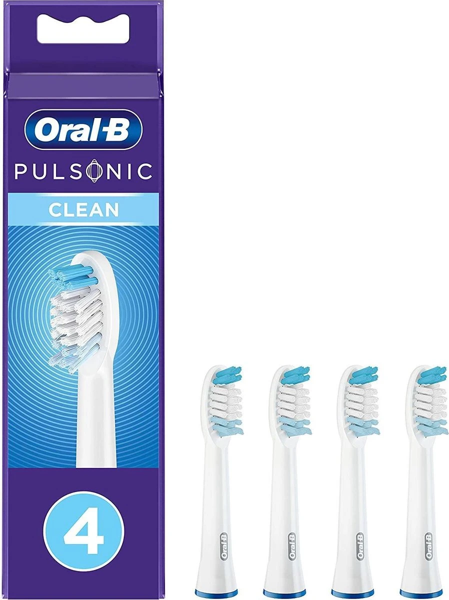 Oral B Oral-B Pulsonic SR32-4 - Opzetborstels - 4 Stuks - Wit - Afbeelding 4