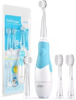 Baby Tandenborstel - Elektrische Tandenborstel Kinderen - 0 T/m 4 Jaar - Sonische Tandenborstel Met Timer